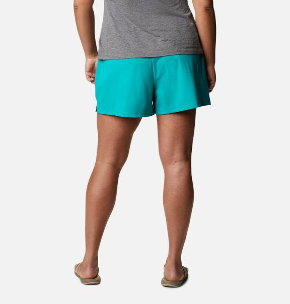 Columbia Sandy Creek Shorts Blue For Women's NZ42019 New Zealand